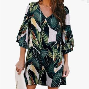 BELONGSCI large green multicolored